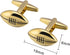 American Football Jewelry Cufflinks for Men Classic Tuxedo Cuff Links for Football Fans Wedding Daily French Shirt In Gift Box...
