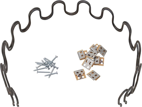 House2Home 18" Sofa Upholstery Spring Replacement, 2pk Repair Kit for Furniture Chair Couch and Recliner, Includes Screws, Clips, and Instructions...