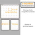 JJPRO Magnetic Monthly Calendar Whiteboard Set for Fridge-Monthly Planning Board and Two Bonus Dry Erase Grocery Board&Weekly Menu Board-Meal Plan...