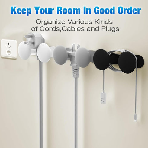 Upgraded Cord Organizer Cord Holder Wrap for Kitchen Small Appliances Keepers Accessories Stick On Cable Wire Management for Air Fryer Mixer Toast...