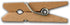 LWR CRAFTS Wooden Mini Clothespins 100 Per Pack 1" 2.5cm (Natural)...