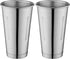 Metal Magery Stainless Steel Milkshake Cups Immersion Hand Blender Malt Cup 30 oz Set of 2...