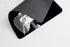 Gaming Mouse Pad Custom Design Mat, Abstract x-ray Skull Skeleton in Headphones Playing Guitar Design Art,9.5 X 7.9 Inch (240mmX200mmX3mm)...