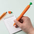 4 Pcs Mechanical Pencils 0.5mm Cute Carrot Mechanical Pencil Kawaii Cartoon Carrot Pencils Office School Pencil for Kids Students Girls Women Boys...