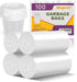 2.6 Gallon Small Trash Bags, Magesh 2.6 Gallon Trash Bag Strong, Leakage-Free, Small Garbage Bags 2.6 Gallon Unscented Thick for Bathroom, Office,...