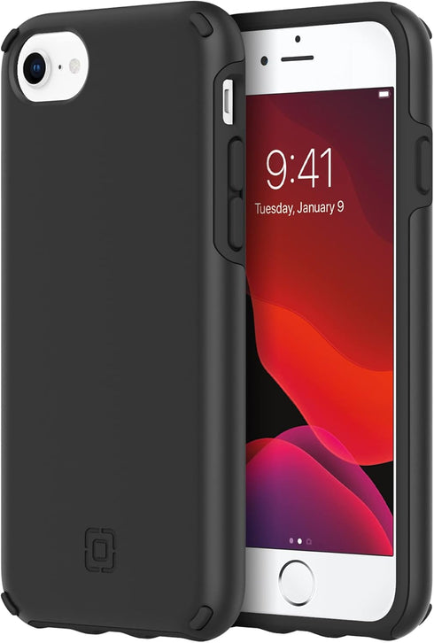 Incipio Duo Case for iPhone SE (2022/2020), 8, 7, 6, 6s – Dual-Layer Slim Protective Case with 12ft Drop Protection, Scratch-Resistant Finish, Wir...
