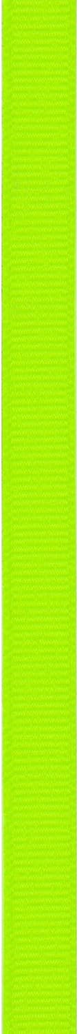 Berwick Offray 3/8" Grosgrain Ribbon, New Chartreuse Green, 100 Yards...