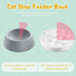 2 Pcs Cat Slow Feeder Bowl Pet Feeder Wet Food Slow Feed Raised Dish Healthy Eating Diet Fun Interactive Feeding Bowls for Cats and Dogs Dishwashe...