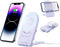 Foldable Wireless Charger Stand, 2 in 1 Fast Wireless Charging Station 15W Wireless Phone Charger for iPhone 14 13 Pro Max Mini 12 11 X 8 Plus, Sa...