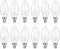 LED Candelabra Bulbs, E12 Ceiling Fan Light Bulbs Small Base, 6W Equivalent 60W, 600 Lumens Neutral White 4000K, B10/B11 Type B Chandelier Light B...