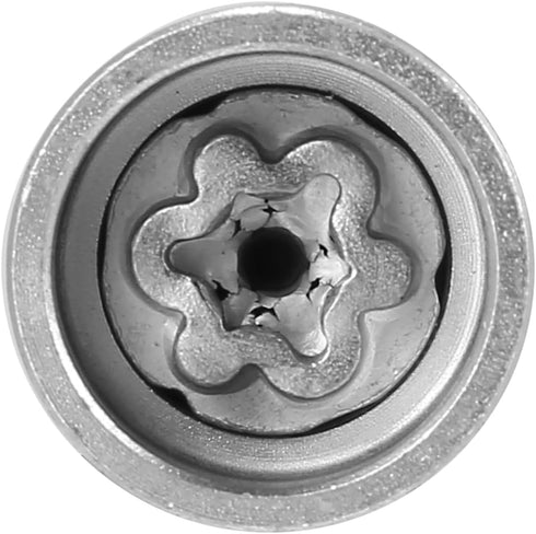 X AUTOHAUX S Type S Car Wheel Lock Lug Nut Anti Theft Lug Nut Screw Removal Socket Key Wheel Lock Key Replacement for Audi A4L A5 A6L Q2L Q3 Q5 Q7...