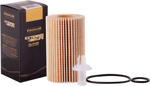 Premium Guard Oil Filter, Extended Life Premium Guard 5702EX| Fits 2007-20 Toyota Tundra, 2010-19 Toyota Tundra, 2008-20 Toyota Sequoia, Lexus LX5...