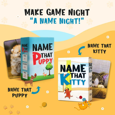 Name That Kitty - Purrrfect for Kids Games- Cat Gifts for Girls - Cat Crafts for Kids and Cat Themed Gifts for Girls - Makes Great Cat Gifts for C...