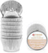 Gifbera Silver Foil Jumbo Cupcake Liners Metallic Muffin Baking Cups, 160-Count...