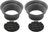 RECOIL SPB65 Foldable Silicone 6.5” Car Speaker Baffle Kits with Egg Crate Foam for Sound Quality Improvement and Speaker Protection One Pair...