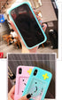 UnnFiko Squishy 3D Cartoon Game Case Compatible with iPhone XR, Creative Liquid Stars Funny Play Case Soft Rubber Protective Cover for Girls Women...