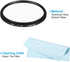 PATIKIL 58mm UV Filter, 2 PCS UV Protection Filter SLIM UV Protection Camera Lens Filter Aluminum Optical Camera Accessory Crystal Clear Pics for ...