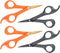 Micro-Tip Scissors, Precision Scissors, Pointed Sharp Titanium Blades, 6 Inch Craft Detail Scissors Ideal for Paper Cutting, Scrapbooking, Beauty ...