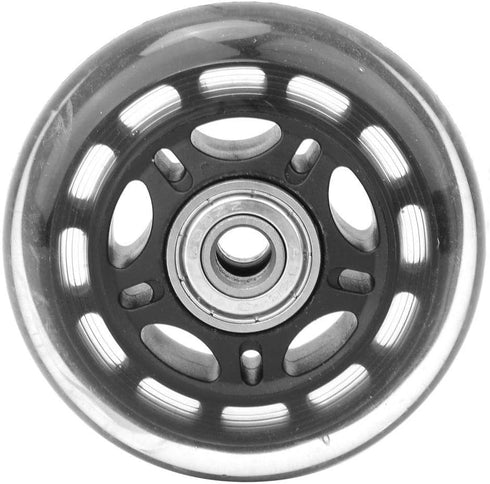 Casters Wheel, 3in Replacement Luggage Suitcase/Scooter Inline Skate Roller Wheels Luggage Cart Accessories Axles Deluxe Repair...