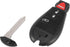 X AUTOHAUX Replacement Keyless Remote Car Key Fob 433Mhz 4 Button for Dodge Dart 2013 3014 2015 2016 M3N32297100 56046771AA...