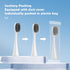 Compatible with Burst Adults Electric Toothbrush Replacement Heads with Dust Cover Caps, Perfect Fit with BURST Sonic Toothbrush Charcoal Soft Bri...