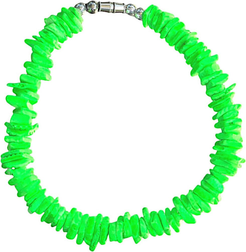 BlueRica Puka Chip Shell Anklet (Solid Color) 10"...