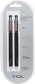TUL 0.7mm Mechanical Pencils (1 2-pack), Eraser Refills (1 3-pack) & 30 Lead Refills Value Pack...