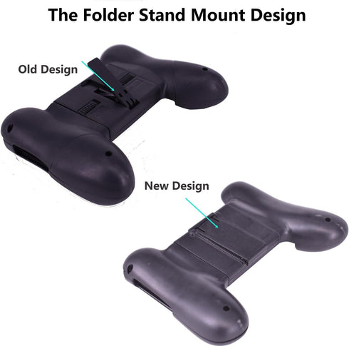 2pcs Game Clutch Universal Grip Adjustable Phones Mobile Controller Phone Game Grip Case Ergonomic Design Game Grip Handle Controller Stand Holder...