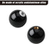 Pack-1 Car Spherical Shift Knob, Round 8 Ball Billiard Car Shift Knob with Adapters, Car Modification Gear Lever Kit, Universal for Most Cars, Tru...