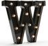 Light Up Black Alphabet Marquee Letters Sign LED Marquee Number Lights Sign for Night Light Home Bar Christmas Lamp Birthday Party Wedding Decorat...
