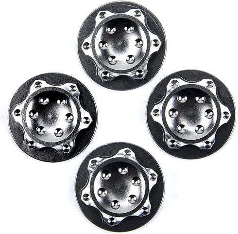1/8 RC Car 17mm Hex Wheel Nut Anti-Skid Dust Lock Nuts Adapter for RC Off-Road Truck Redcat LOSI Wheel and Tire Accessories...