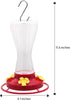 Twinkle Star Outdoor Hummingbird Feeder with 4 Feeding Ports, 20 Ounce...