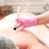 Nitrile Disposable Gloves, 3-mil, Medical exam Gloves Disposable Latex Free, Gloves for Cleaning & Esthetician, Pink Rubber Gloves, Pink Cleaning ...