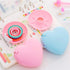 Blue Tape Dispenser with Tape Heart Shape Tape Organizer-Invisible Tape Cutter Portable Roll Tape Holder for School Office Tape Dispensers...