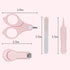 Baby Nail Kit, Baby Manicure Kit and Pedicure with Cute Owl Shape Case. Baby Nail Clipper, Scissor, Nail File & Tweezer for Newborn, Infant & Todd...