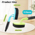 4PCS Bathroom Stiff Scrubber Brush,Long Handle Sink Brush,Edge Corner Cleaning Brush,Durable Stiff Bristles Heavy Duty Brush for Bathroom,Shower,S...