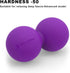 5BILLION FITNESS Peanut Massage Ball,Double Lacrosse Ball and Mobility Massage Ball for Physical Therapy - Deep Tissue Massage Tool for Myofascial...