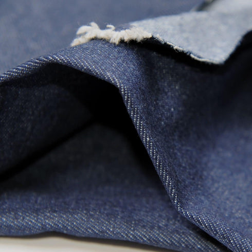 Denim 9 OZ.Indigo Washed of Deep Col 100% Cotton Fabric 62' ' Wide by The Yard(Deep-Indigo), Light-indigo...