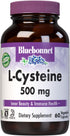 Bluebonnet Nutrition L-Cysteine 500mg, Free-Form Amino Acid, Promotes Healthy Skin, Hair and Nails, Soy-Free, Gluten-Free, Non-GMO, Kosher Certifi...