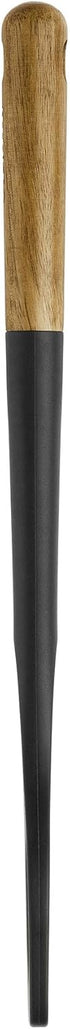 STAUB Risotto Spoon, Cooking Utensil, Perfect for Stirring and Serving Risotto, Durable BPA-Free Matte Black Silicone, Acacia Wood Handles, Safe f...