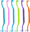 6 Pieces 2-in-1 Toothbrush with Interdental and Wisdom Teeth Brush Heads for Comprehensive Oral Care, Soft Single Interdental Brushes Between Teet...