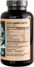 Wild Alaskan Salmon Fish Oil Omega 3 Supplement by Kwee-Jack Fish Co. | 120 Softgels 1000mg Salmon Oil | Anti-inflammation Brain Heart Joint Healt...