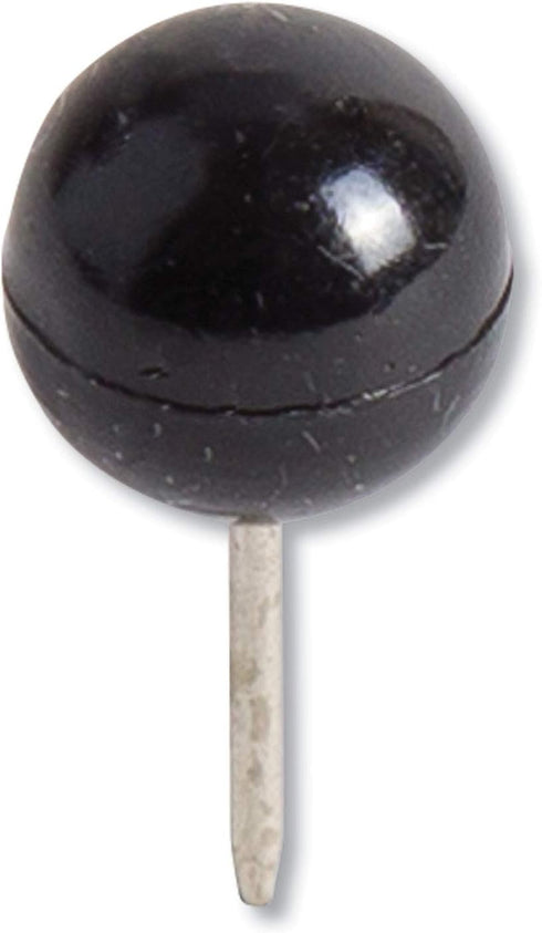 U Brands Sphere Push Pins, Black, White and Gold, 200-Count...