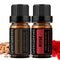 GREENSLEEVES Rose Sandalwood Essential Oil Set, 2 x 10ml Pure Plant-Based Fragrance Oil for Aromatherapy, Essential Oils for Diffuser, Massage, Ba...