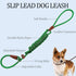 MayPaw Slip Lead Control Leash for Dogs No Pull, 13+ Colors Classic Dog Leash 7FT Pet Slip Leash, 1/4” Rope Leash for Small Medium Animals dark gr...