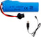 Battery 3.7V 1200mAh Li-ion Rechargeable Battery with USB Charger Cable SM-2P Plug for RC Car Drift Monster Truck Off-Road Vehicle Remote Control ...