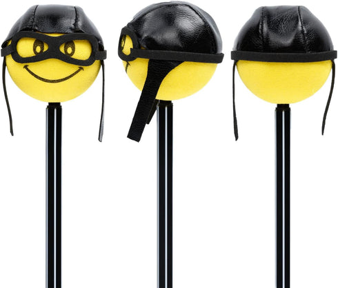 YGMONER Cute Pilot Foam Ball Car Antenna Toppers Exterior Decorations (Pilot)...