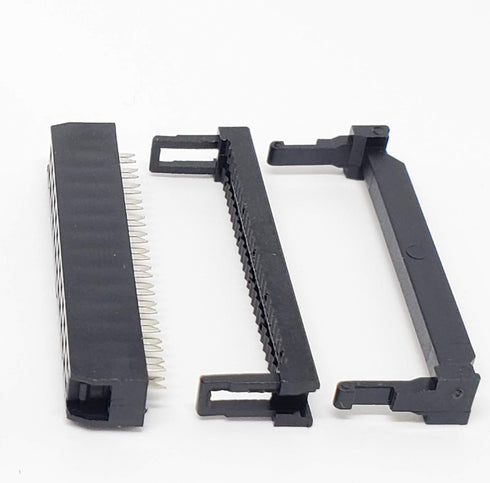 PC Accessories - Connectors Pro 30-Pack 2X13 26P 2.54mm 0.1" Pitch Dual Rows IDC Sockets for Standard Flat Ribbon Cable, 26 Pins FC Female Connect...