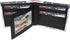 LB LEATHERBOSS Mens Bifold Exotic Wallet Picture US America Flag and Eagle with printed gift box...