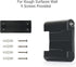 TFY Universal Self Adhesive Wall Mount Holder for Tablets,e-Readers and Smartphones,4.5-12.9 inch Devices,Compatible with iPad Pro,Air,Mini,Huawei...